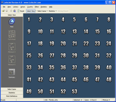 LottoJet Screenshot